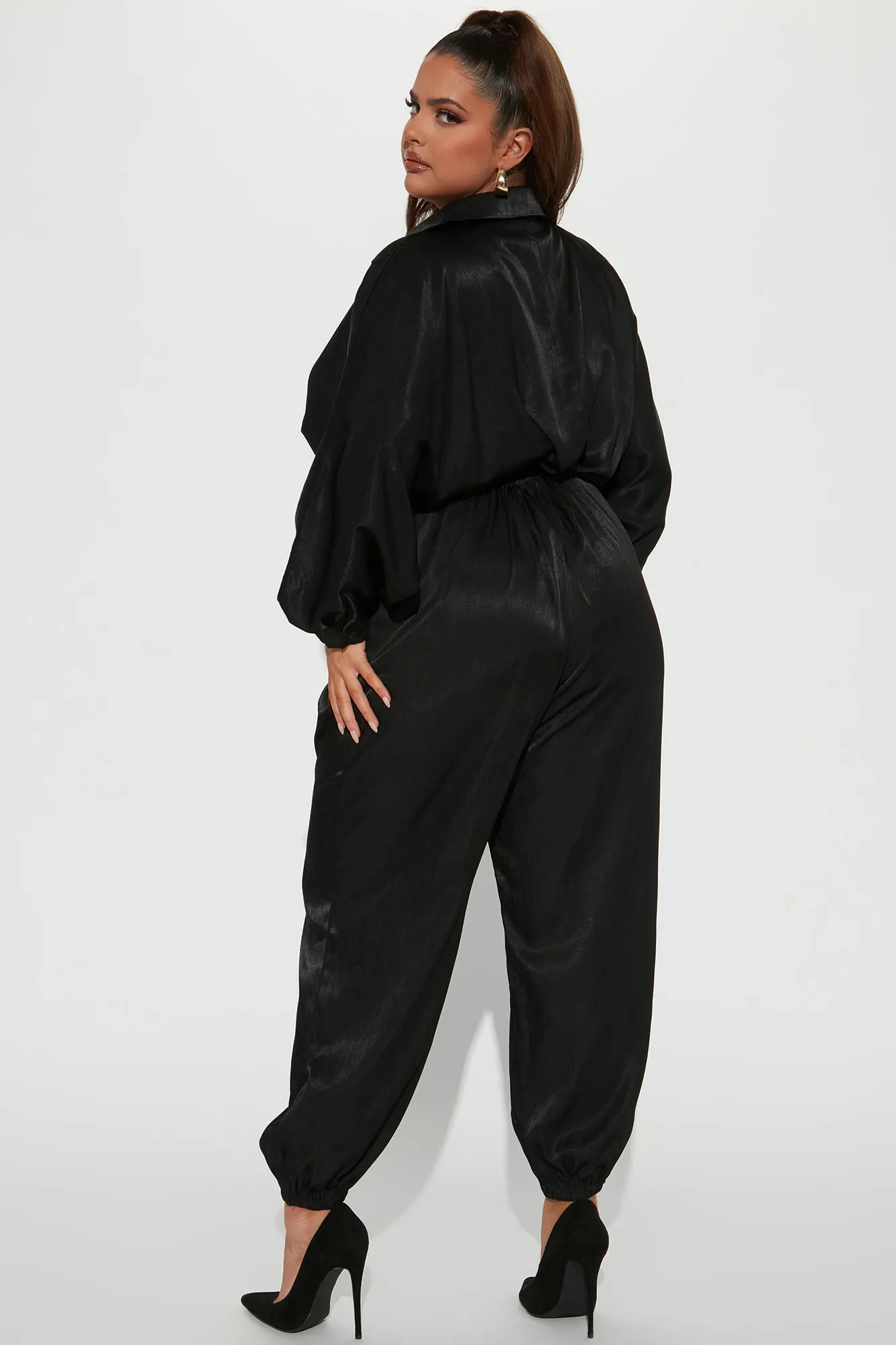 Always On The Go Jumpsuit - Black