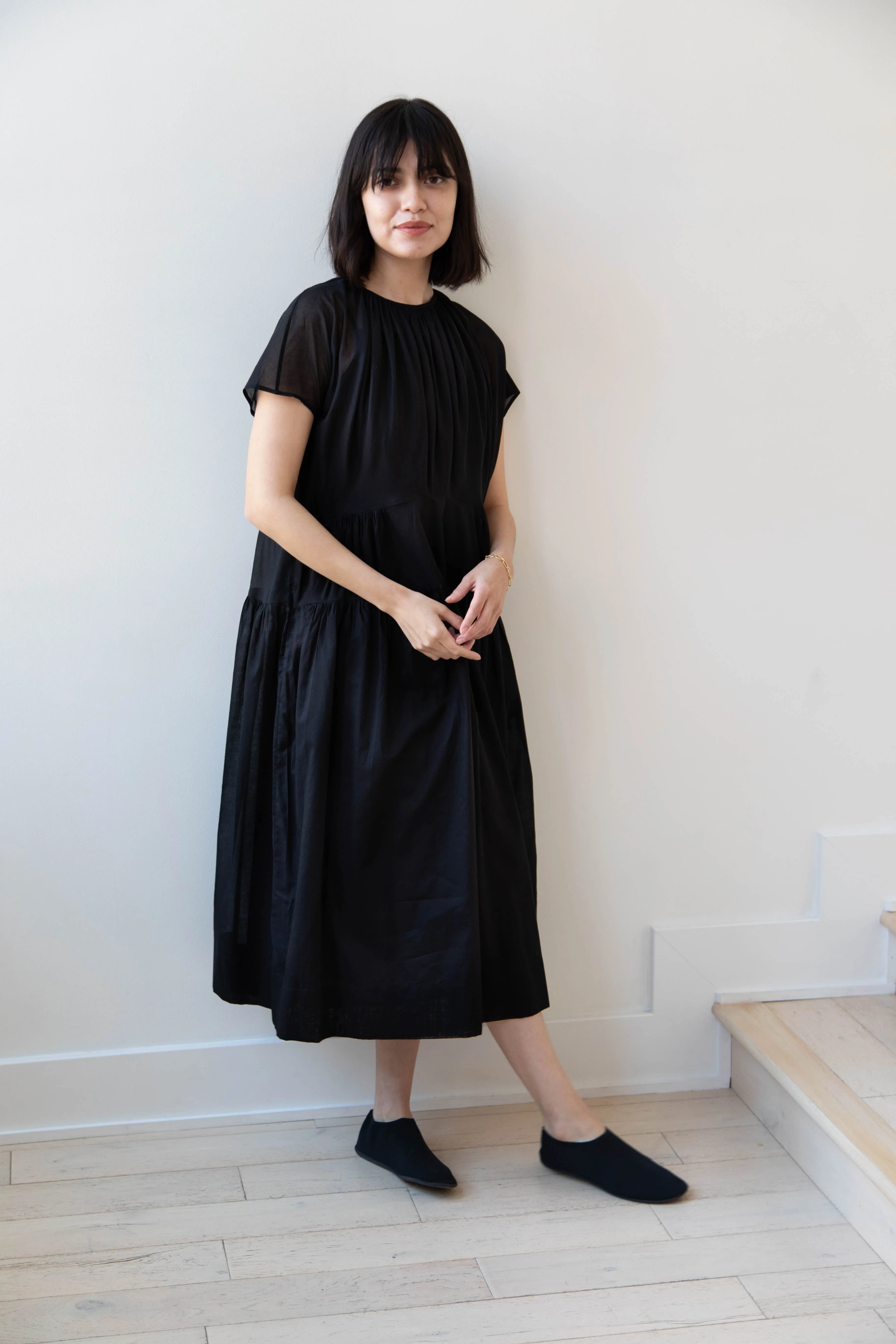 École De Curiosités | Rachael Dress in Black