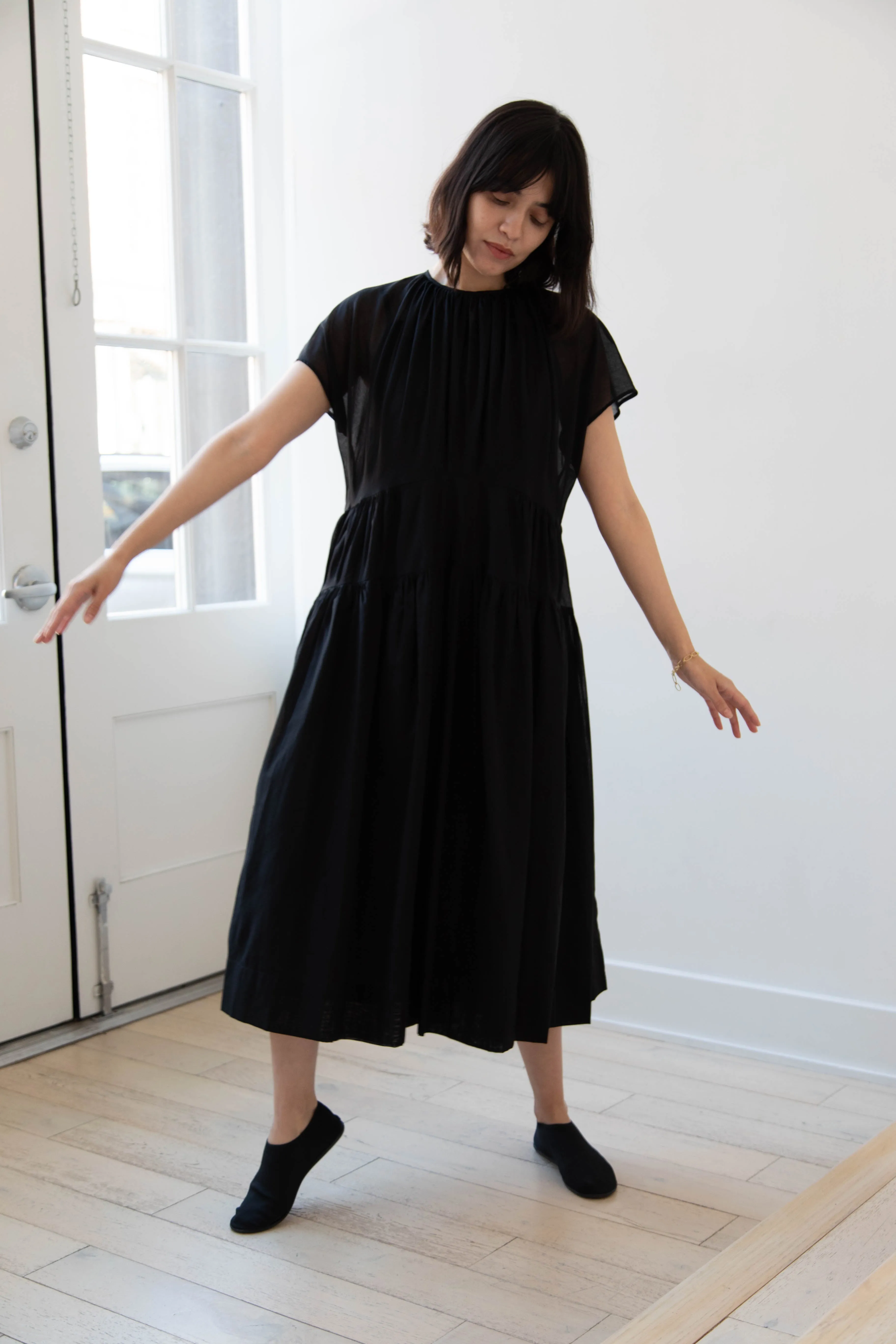 École De Curiosités | Rachael Dress in Black