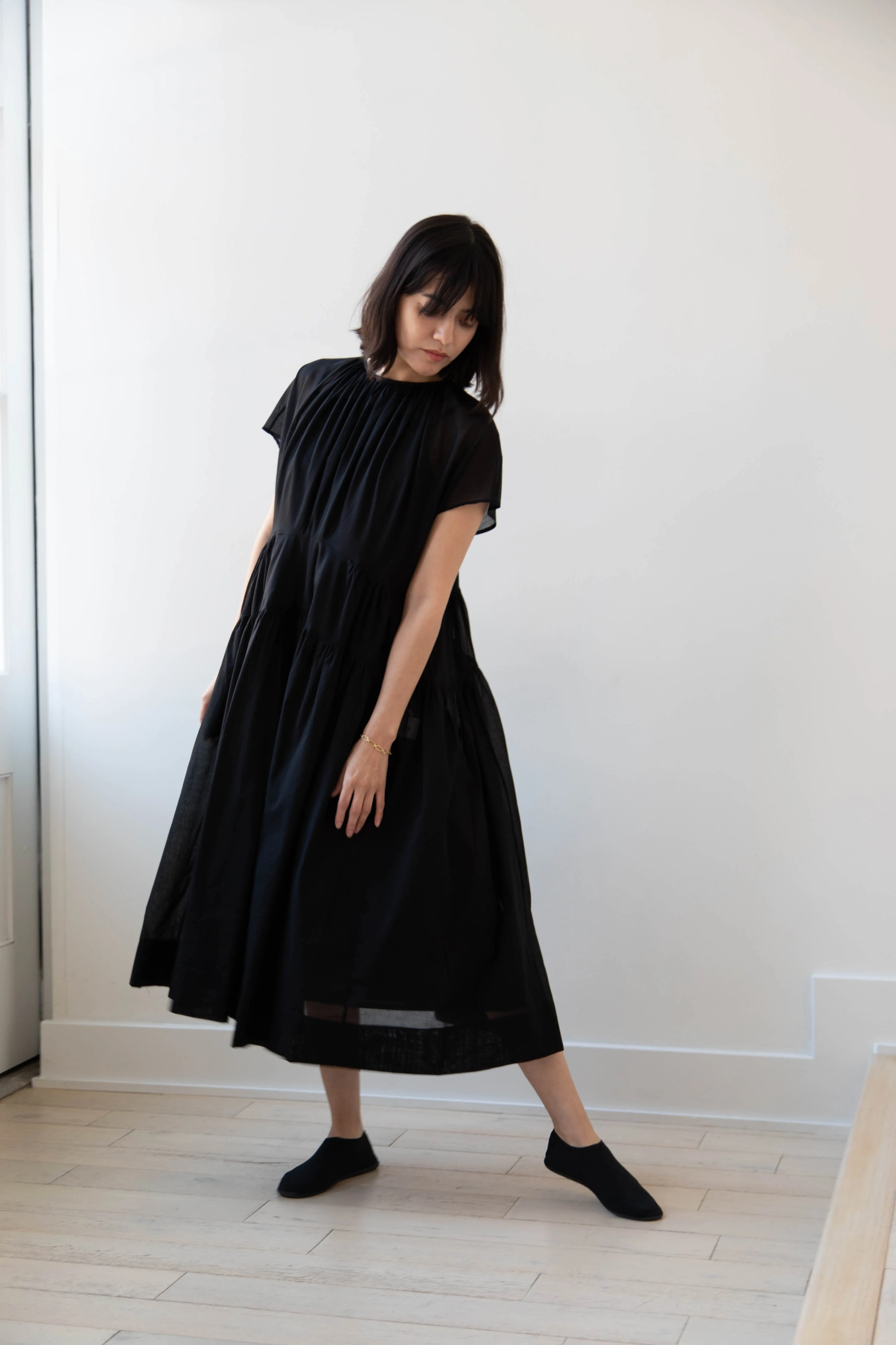 École De Curiosités | Rachael Dress in Black