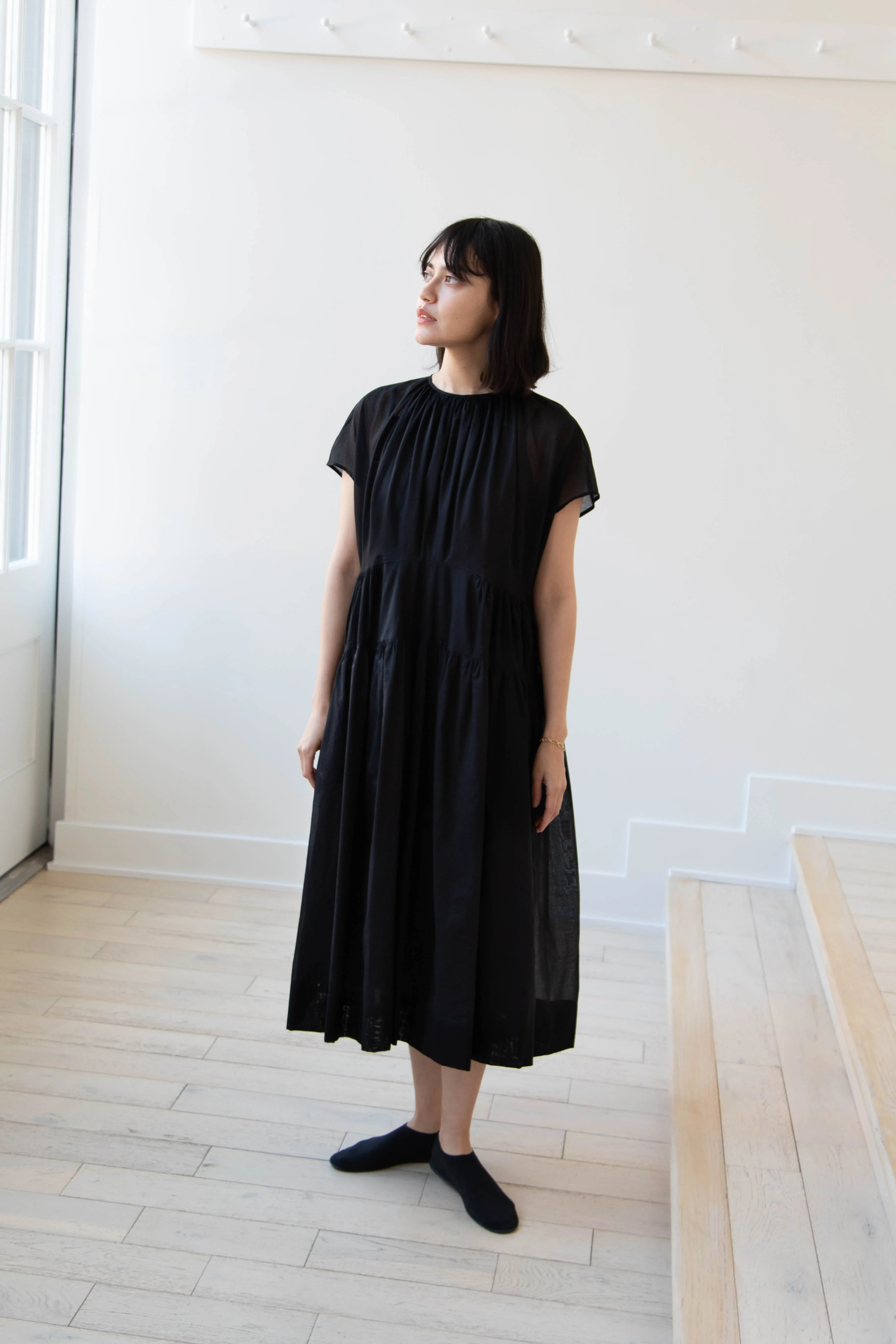 École De Curiosités | Rachael Dress in Black