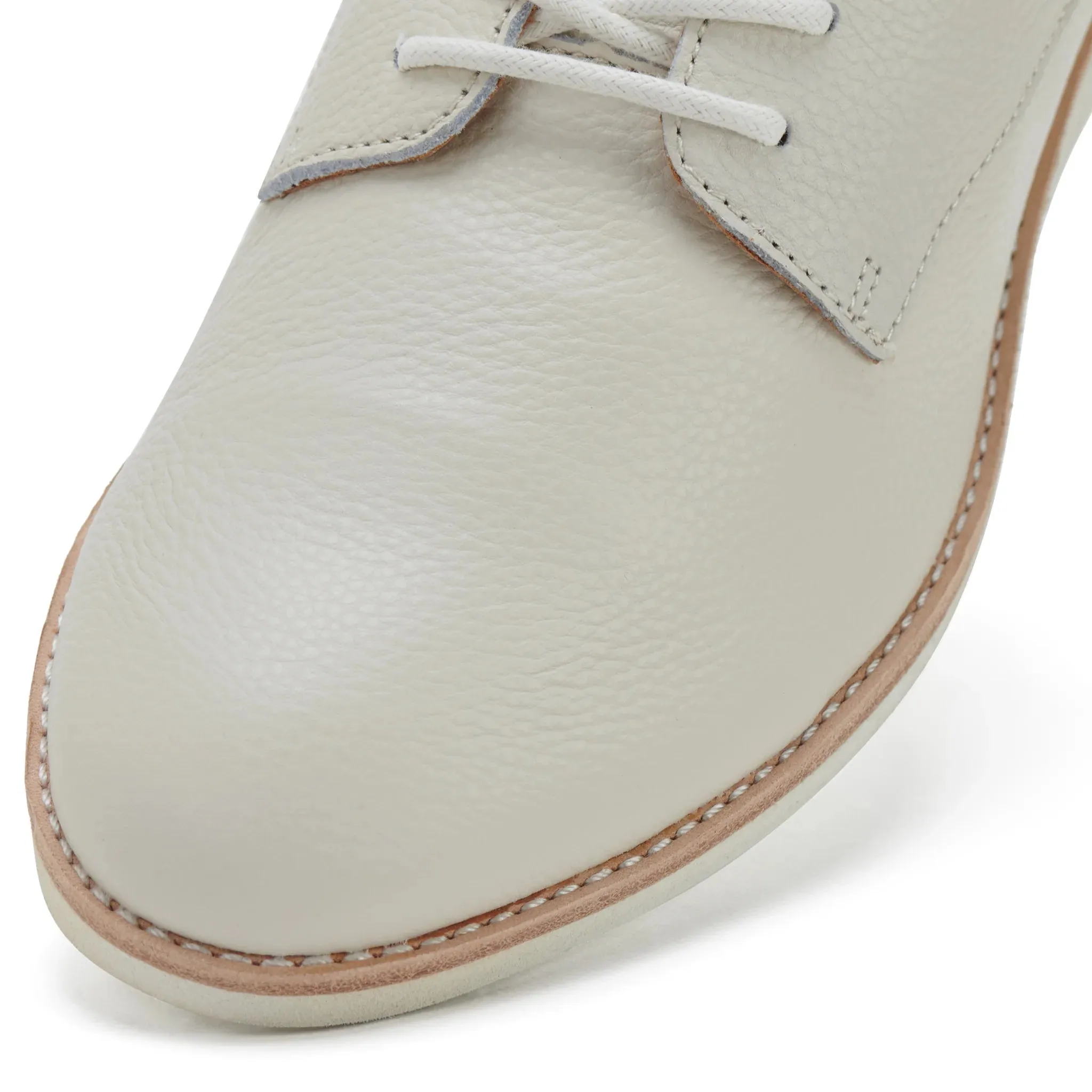Derby Super Soft Shoe - Bone Tumble