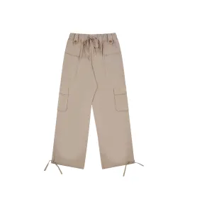 ECRU LINEN CARGOS