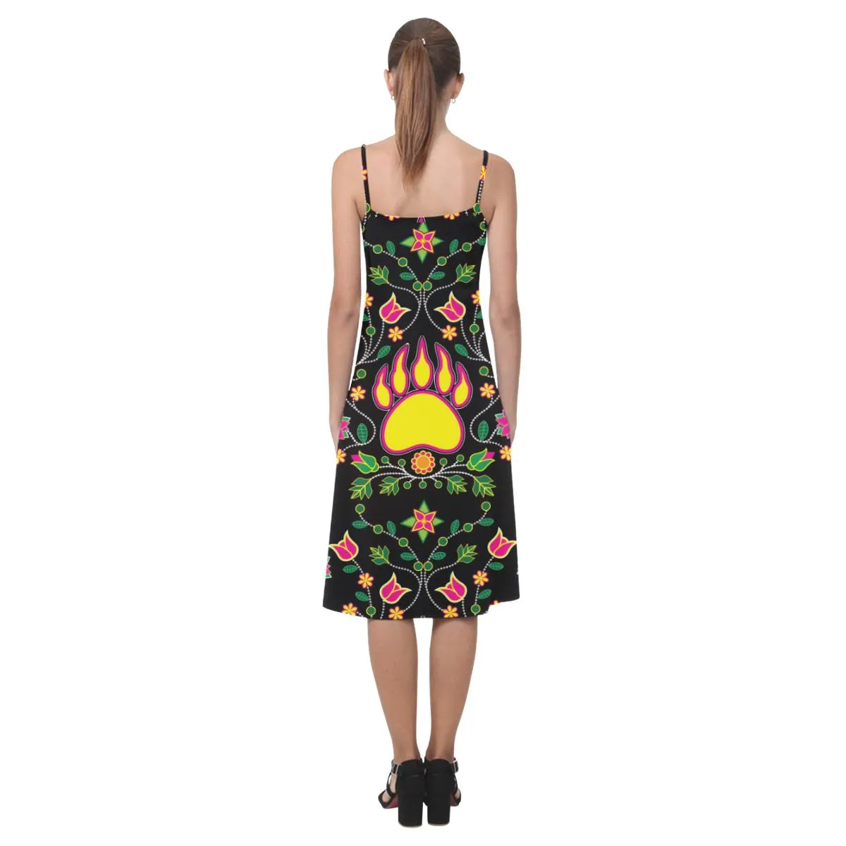 Floral Bearpaw Alcestis Slip Dress
