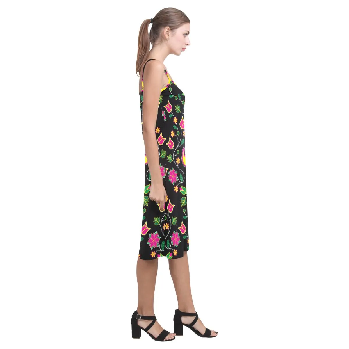 Floral Bearpaw Alcestis Slip Dress