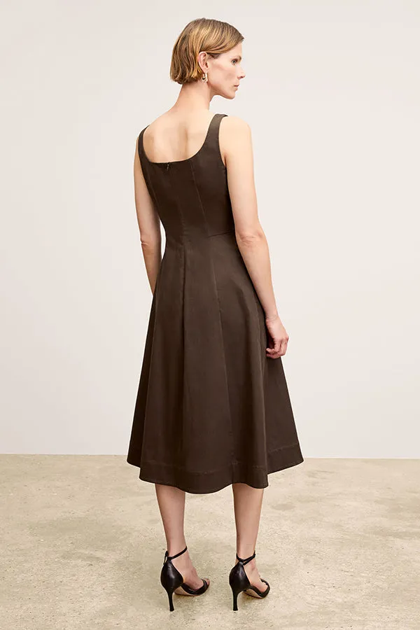 Jess Dress - Stretch Chino :: Date