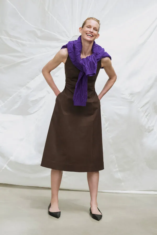 Jess Dress - Stretch Chino :: Date