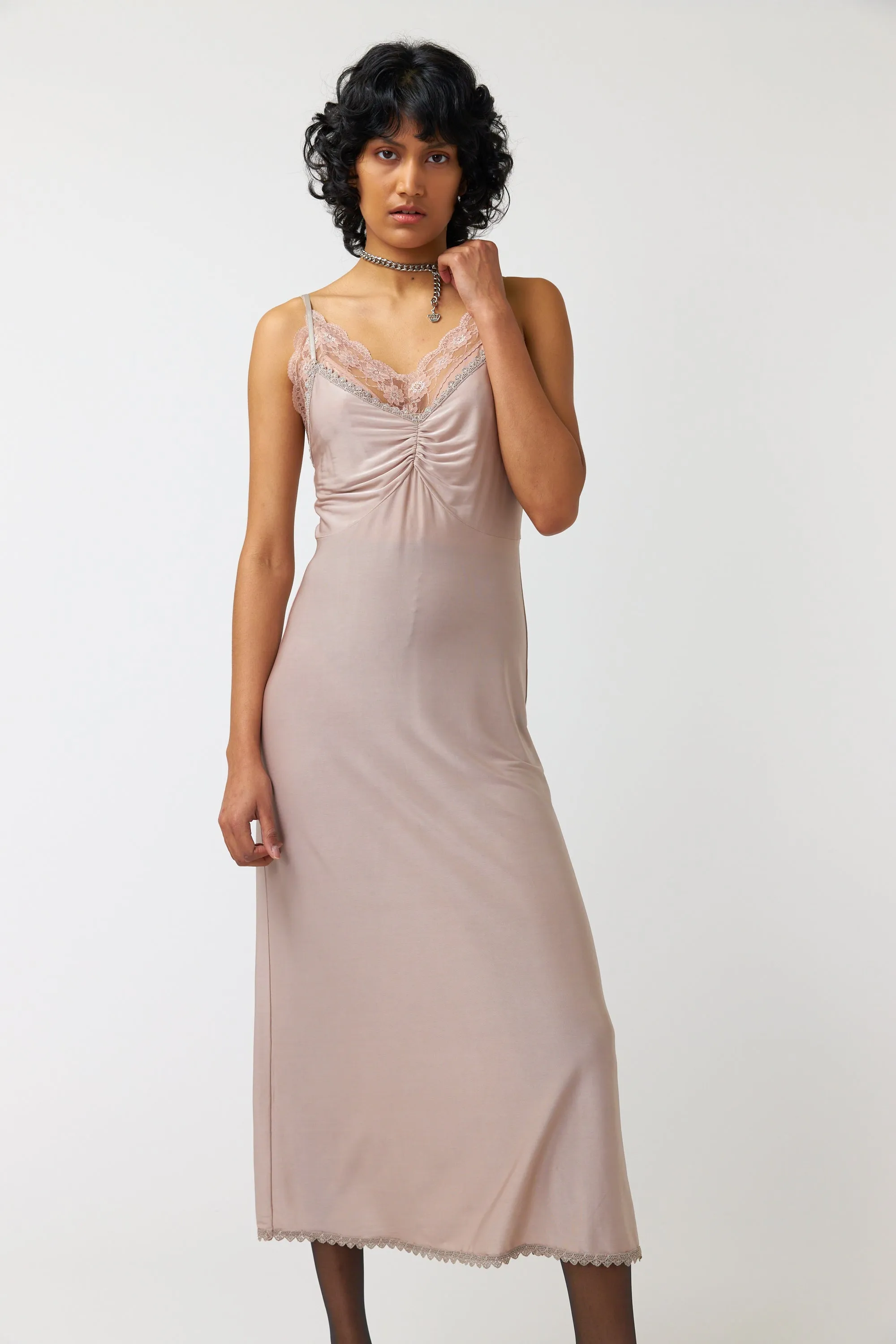 Kiss slip dress