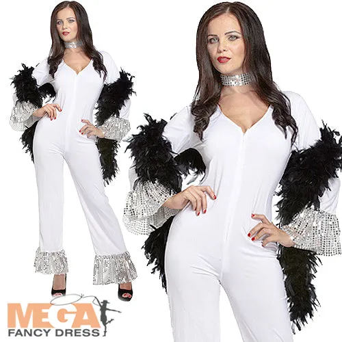 Ladies 1970s Disco Dancing Queen Costume