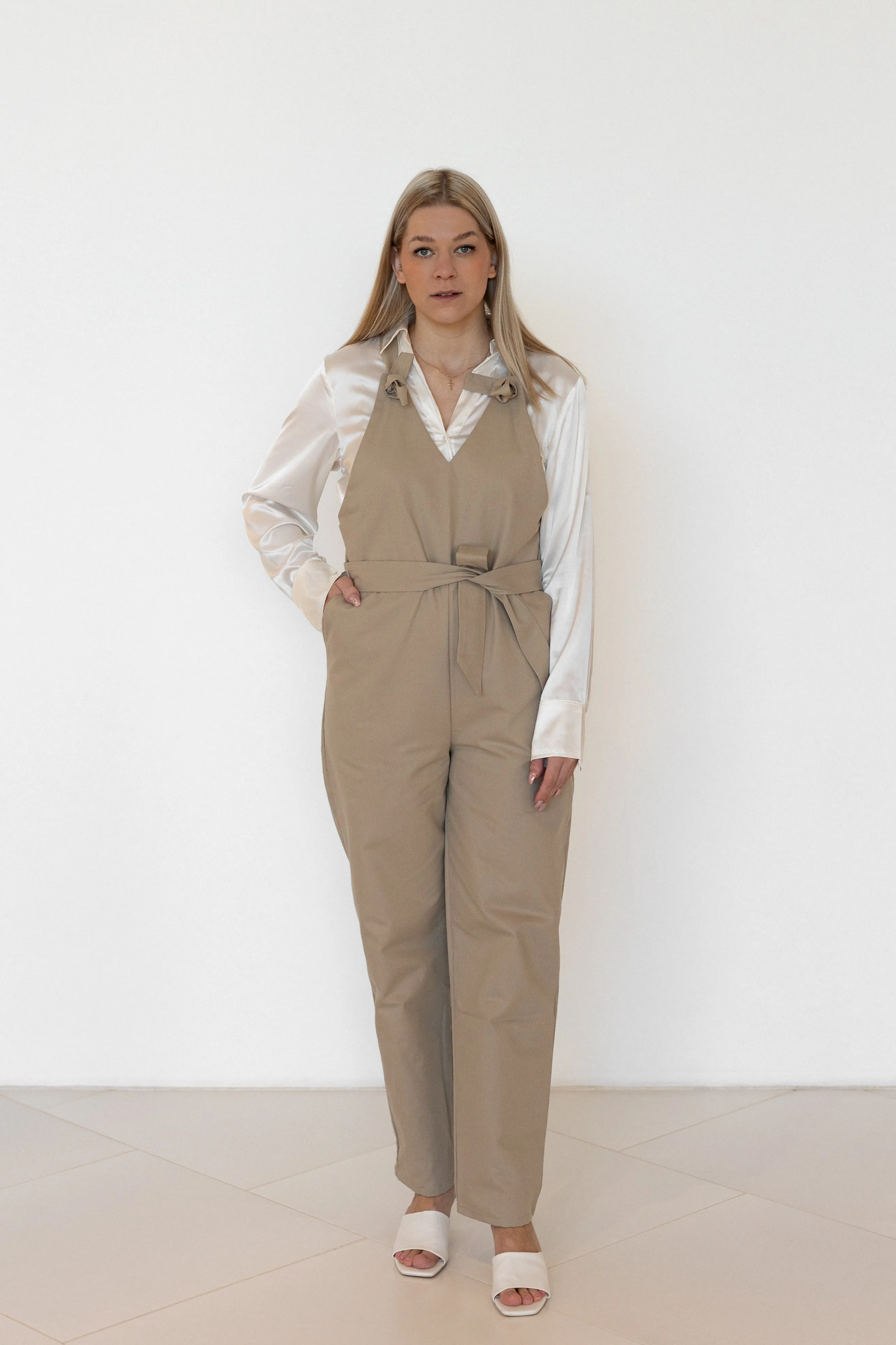 Lempi Jumpsuit Beige