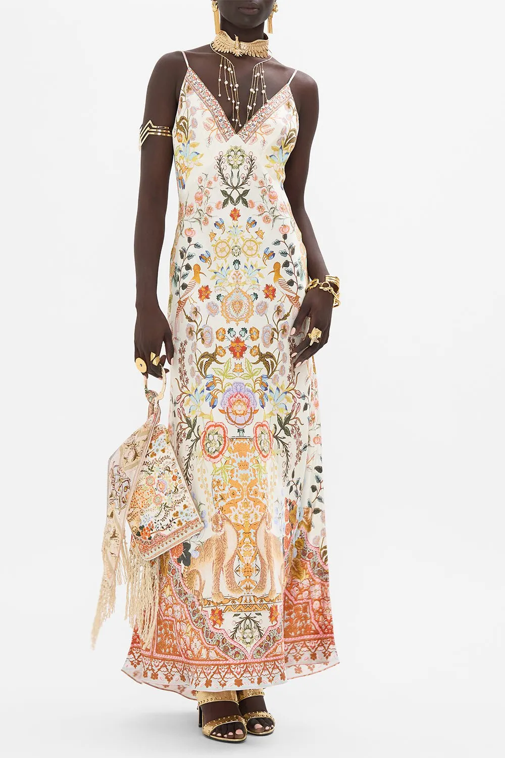 Long Bias Slip Dress - In Honour Of Heirlooms