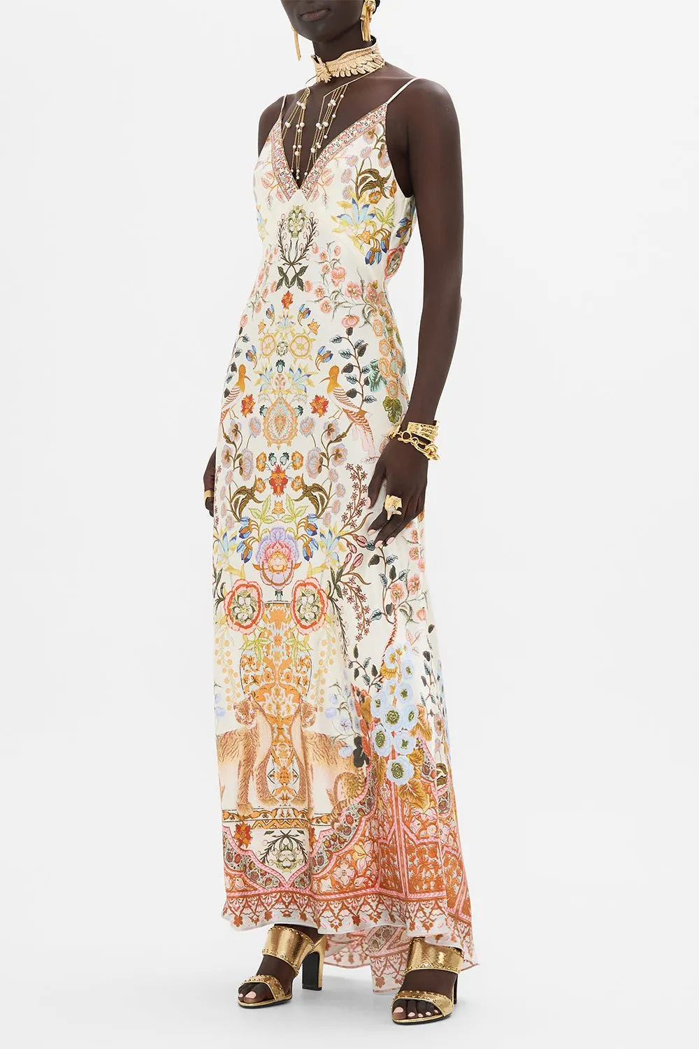 Long Bias Slip Dress - In Honour Of Heirlooms