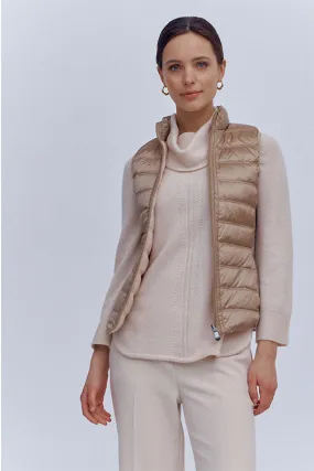 MIAMAILLE REVERSIBLE DOWN VEST