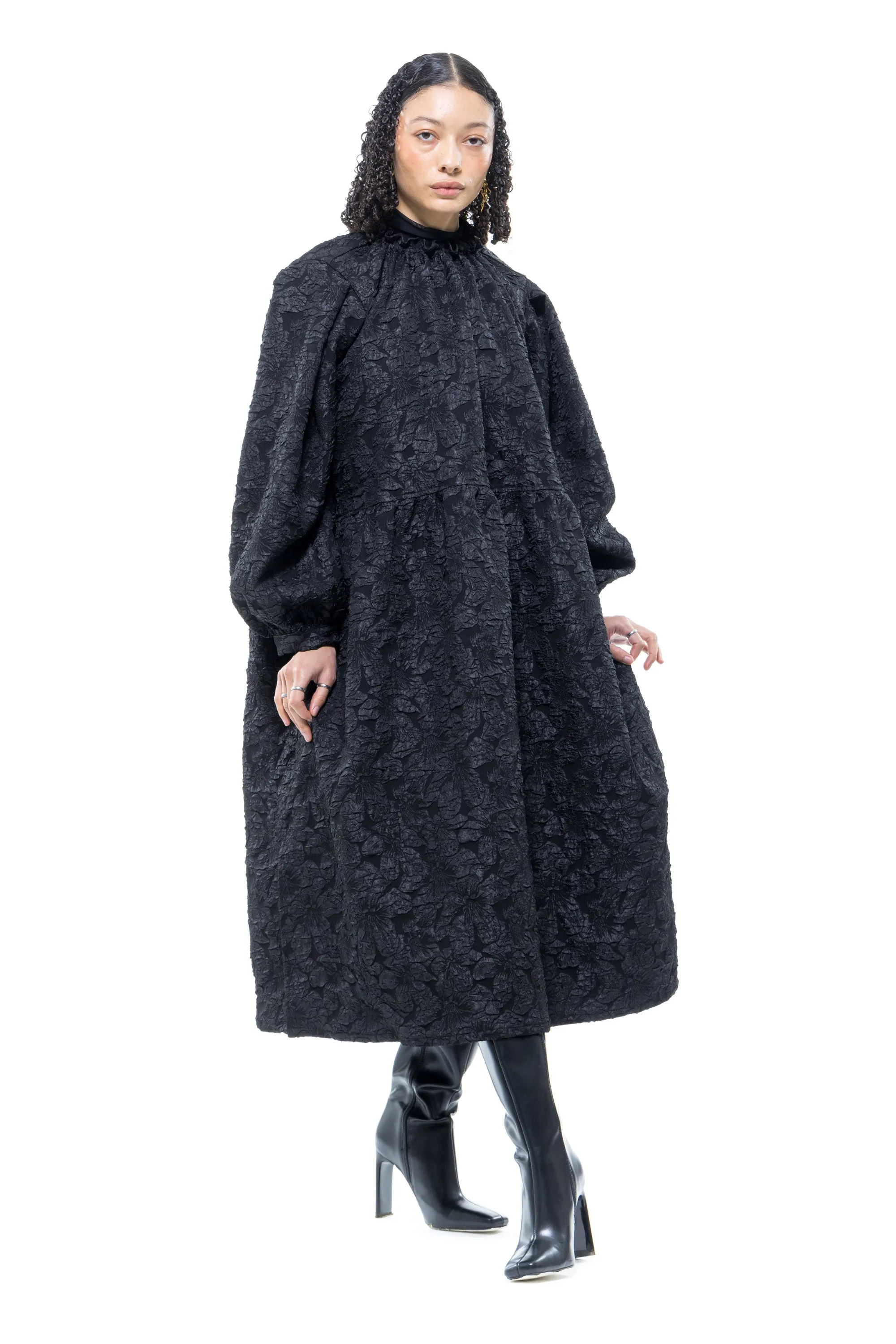 Moonrise Dress (Jacquard Brocade)