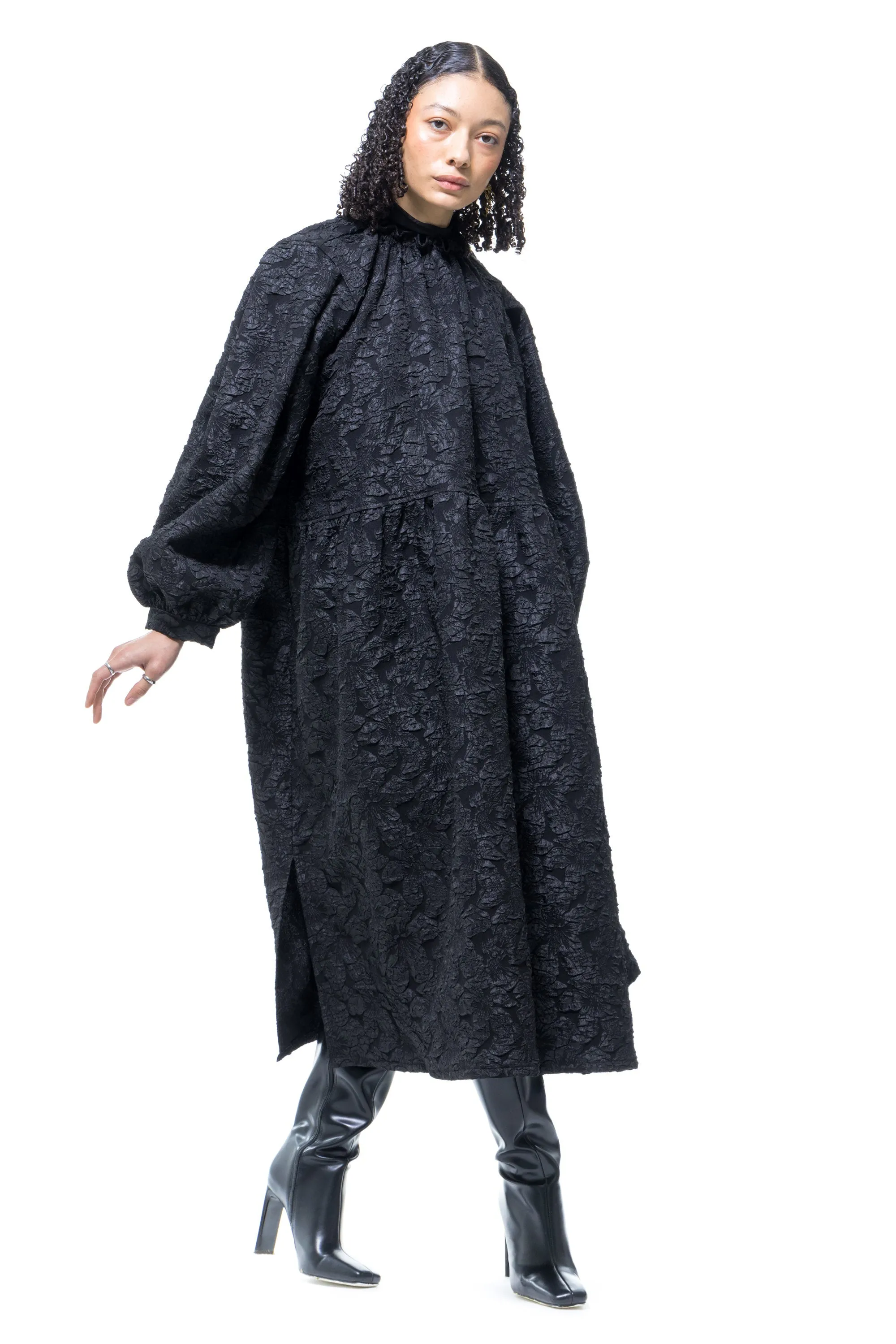 Moonrise Dress (Jacquard Brocade)