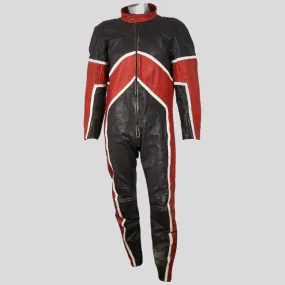One Piece Leather Motorcycle Racing Jumpsuit