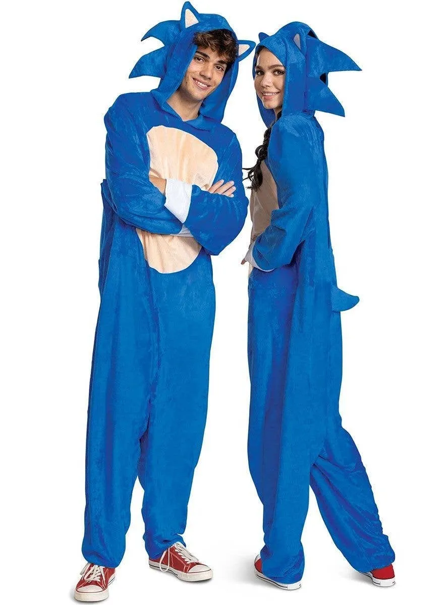 Sonic the Hedgehog Mens Plus Size Gaming Costume
