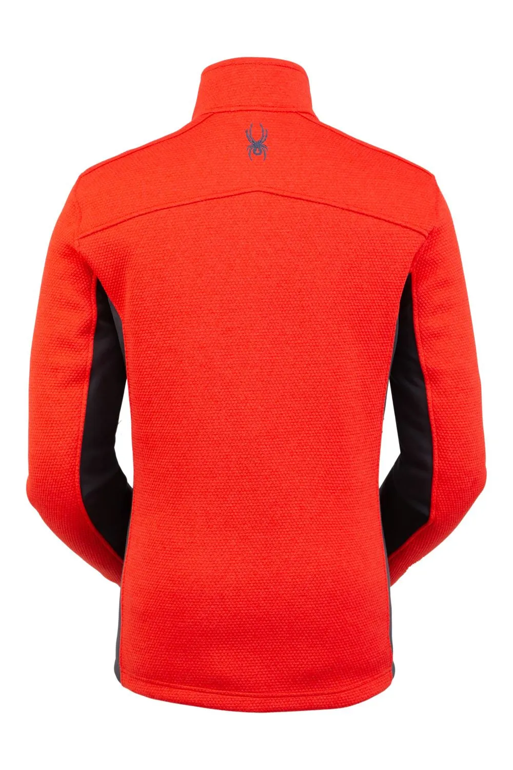 'Spyder' Men's Encore Full Zip Fleece - Volcano