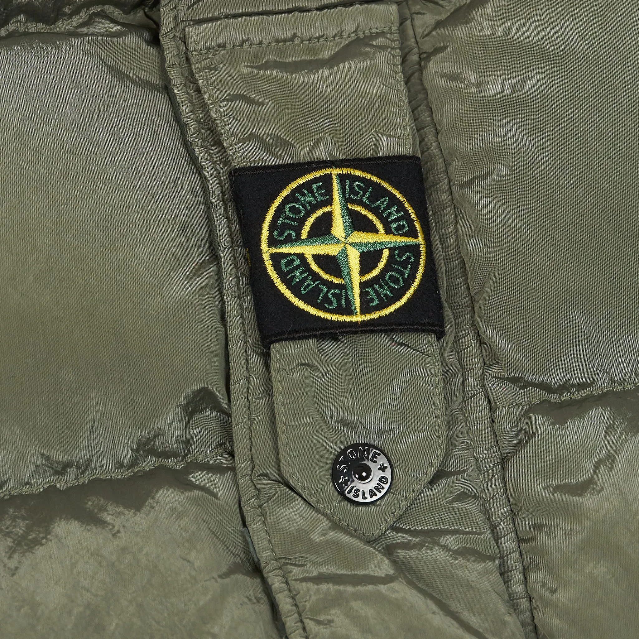 Stone Island Multifunctional Down Vest with Packable Gore-Tex Raincoat