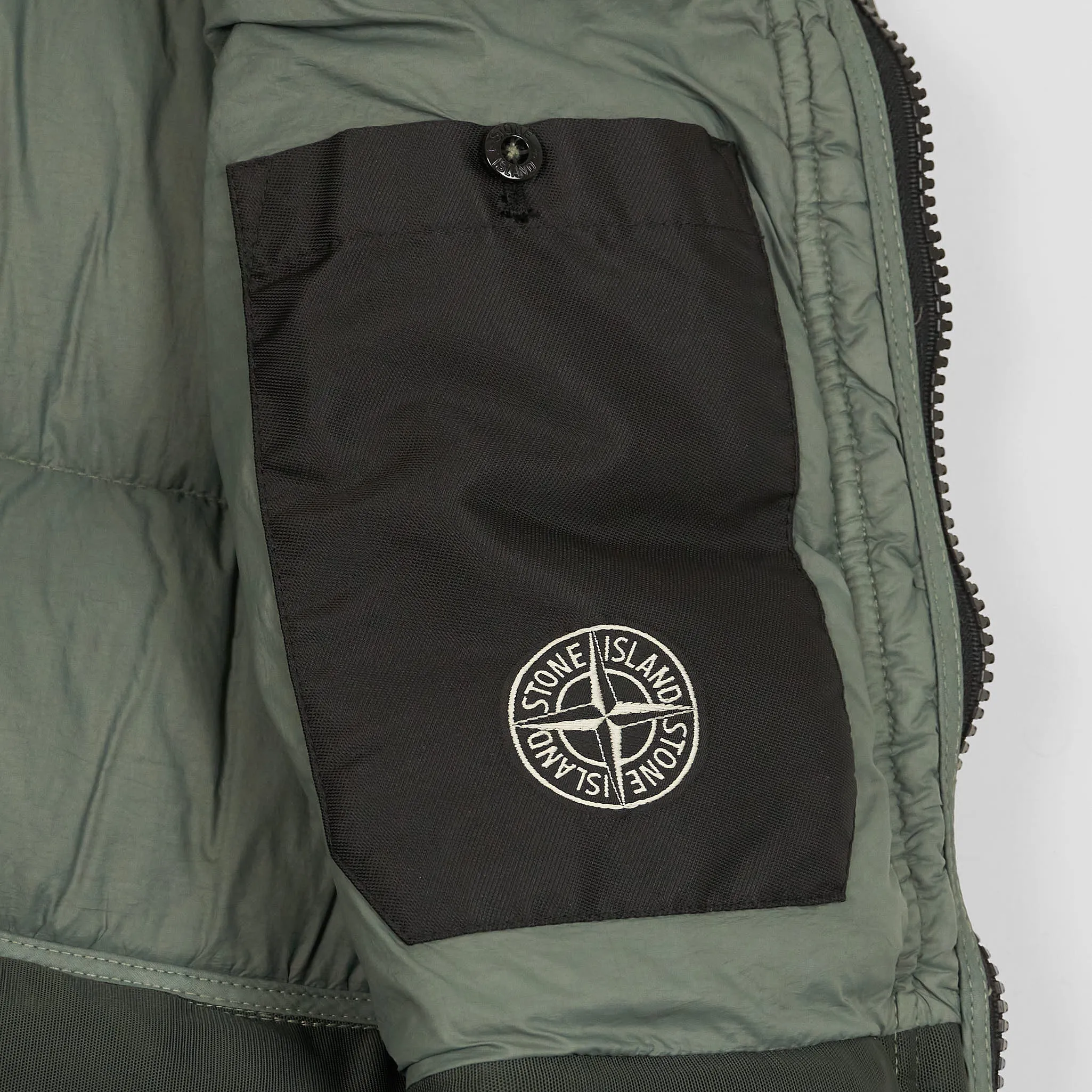 Stone Island Multifunctional Down Vest with Packable Gore-Tex Raincoat