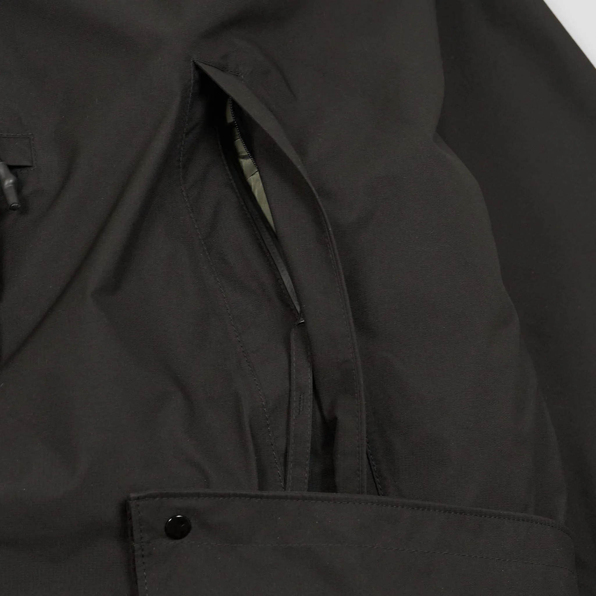 Stone Island Multifunctional Down Vest with Packable Gore-Tex Raincoat
