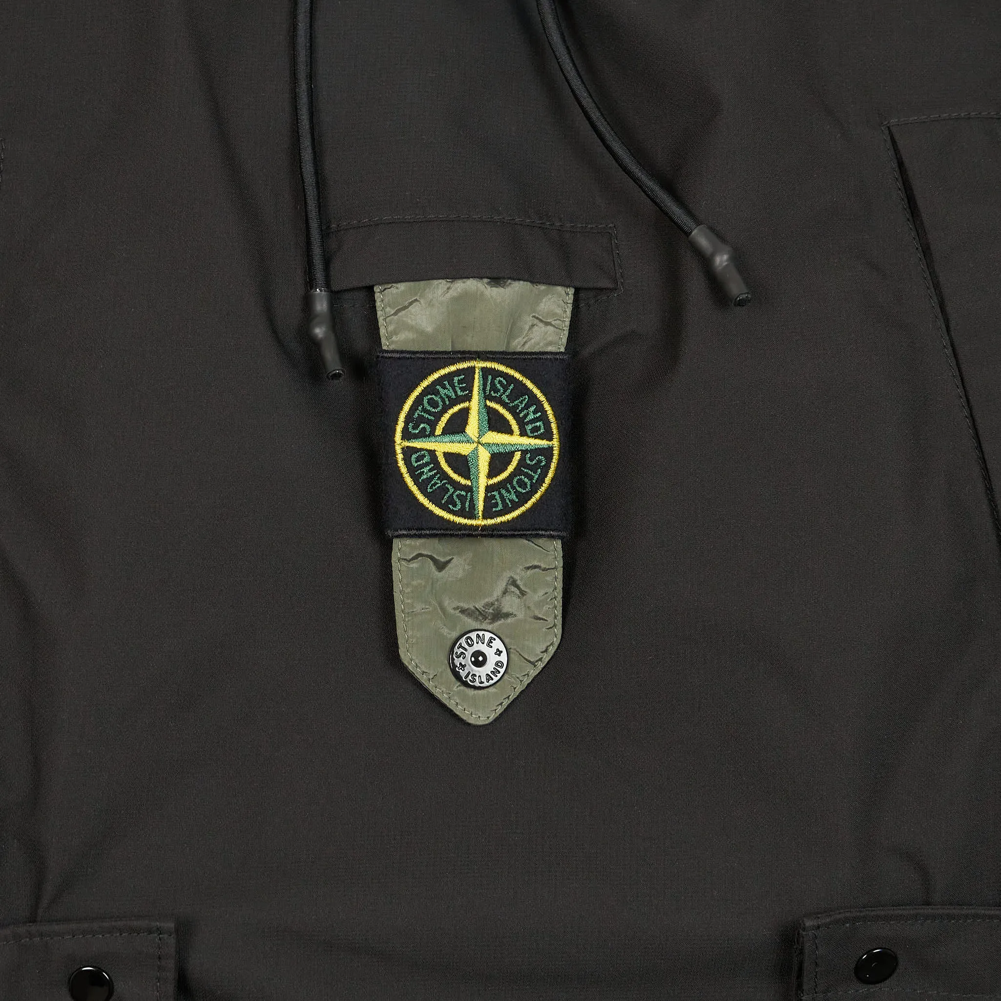 Stone Island Multifunctional Down Vest with Packable Gore-Tex Raincoat