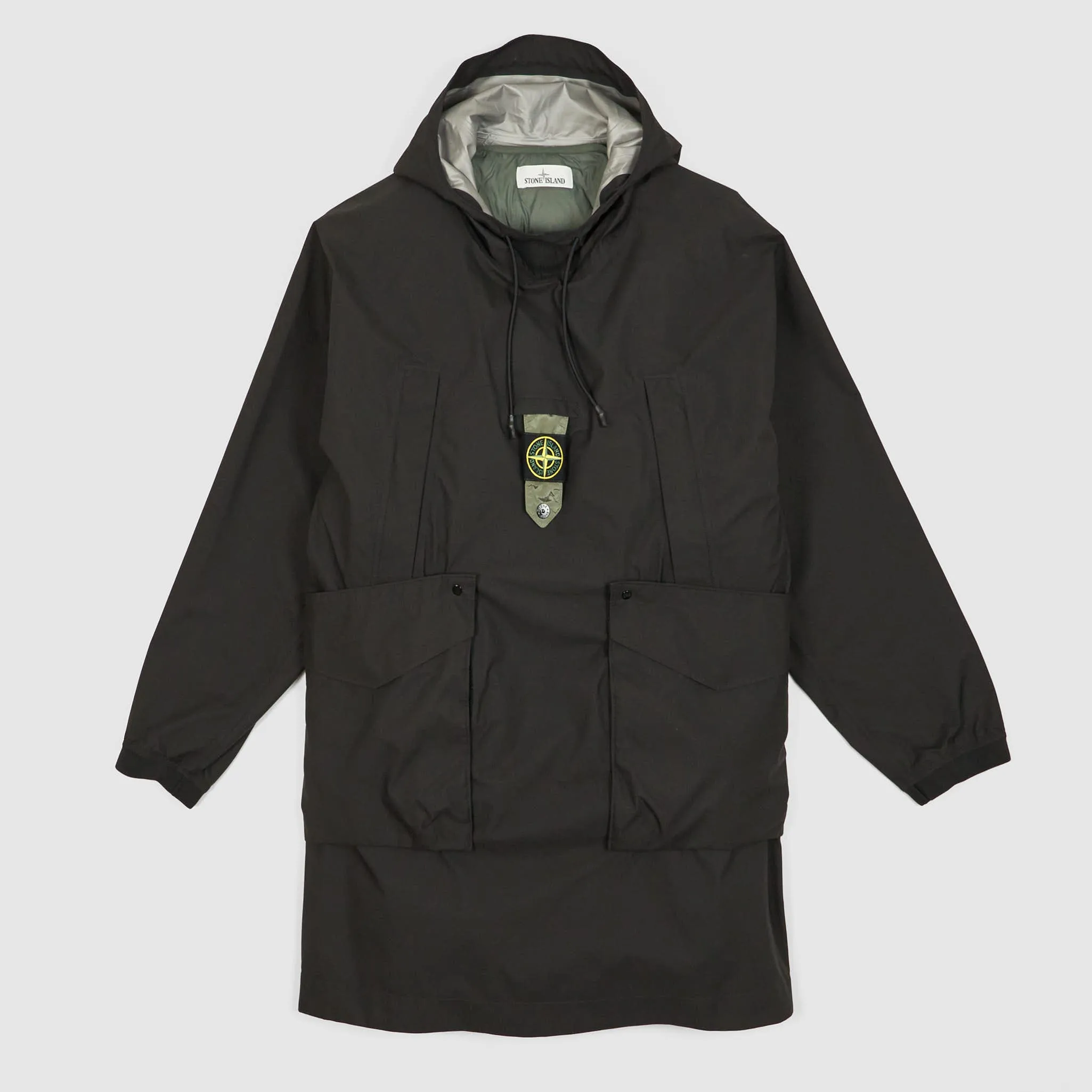 Stone Island Multifunctional Down Vest with Packable Gore-Tex Raincoat