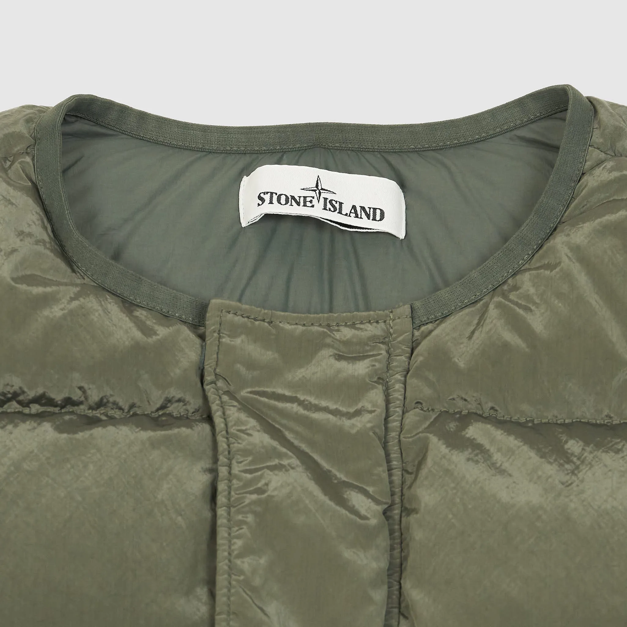 Stone Island Multifunctional Down Vest with Packable Gore-Tex Raincoat