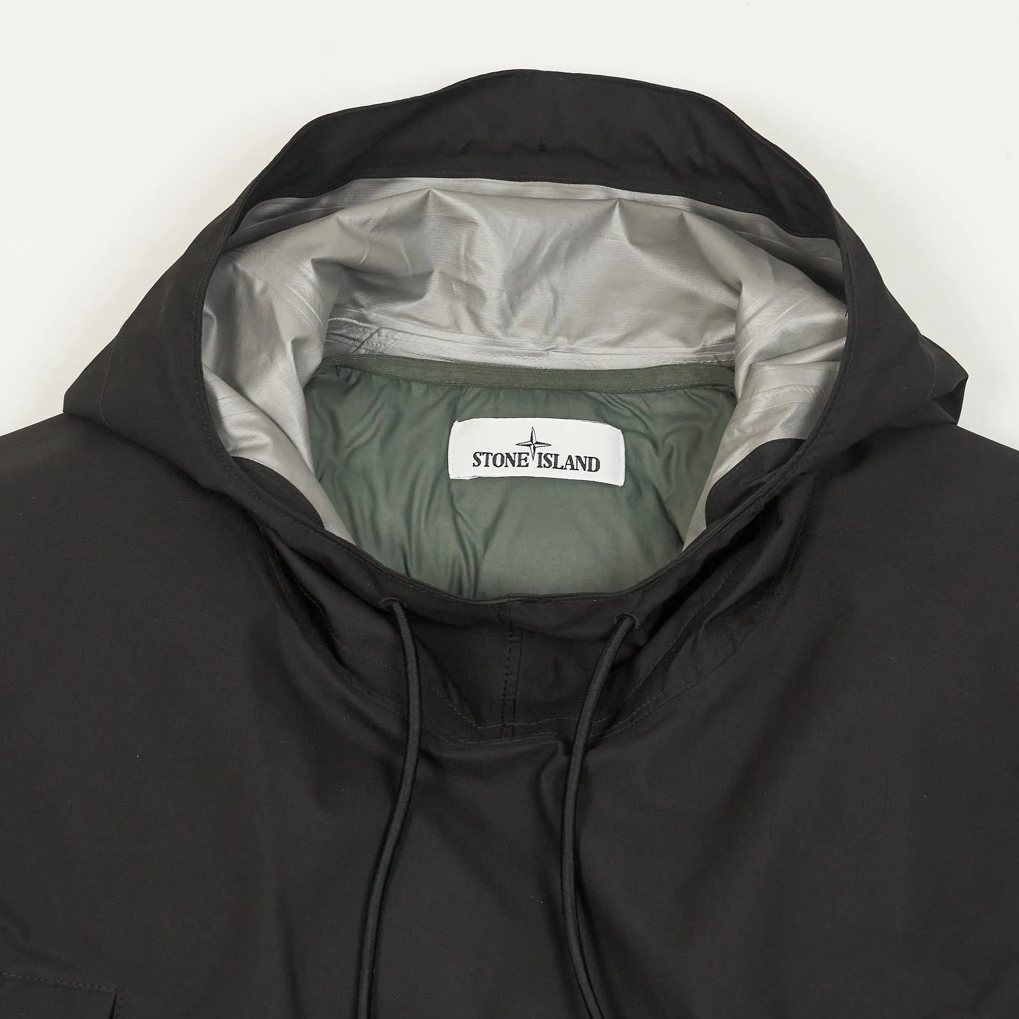Stone Island Multifunctional Down Vest with Packable Gore-Tex Raincoat